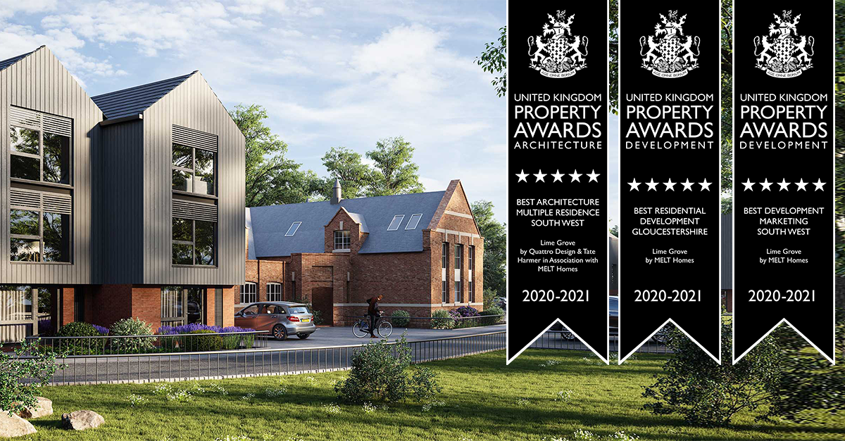 Award winning residential development at Lime Grove, Gloucester.